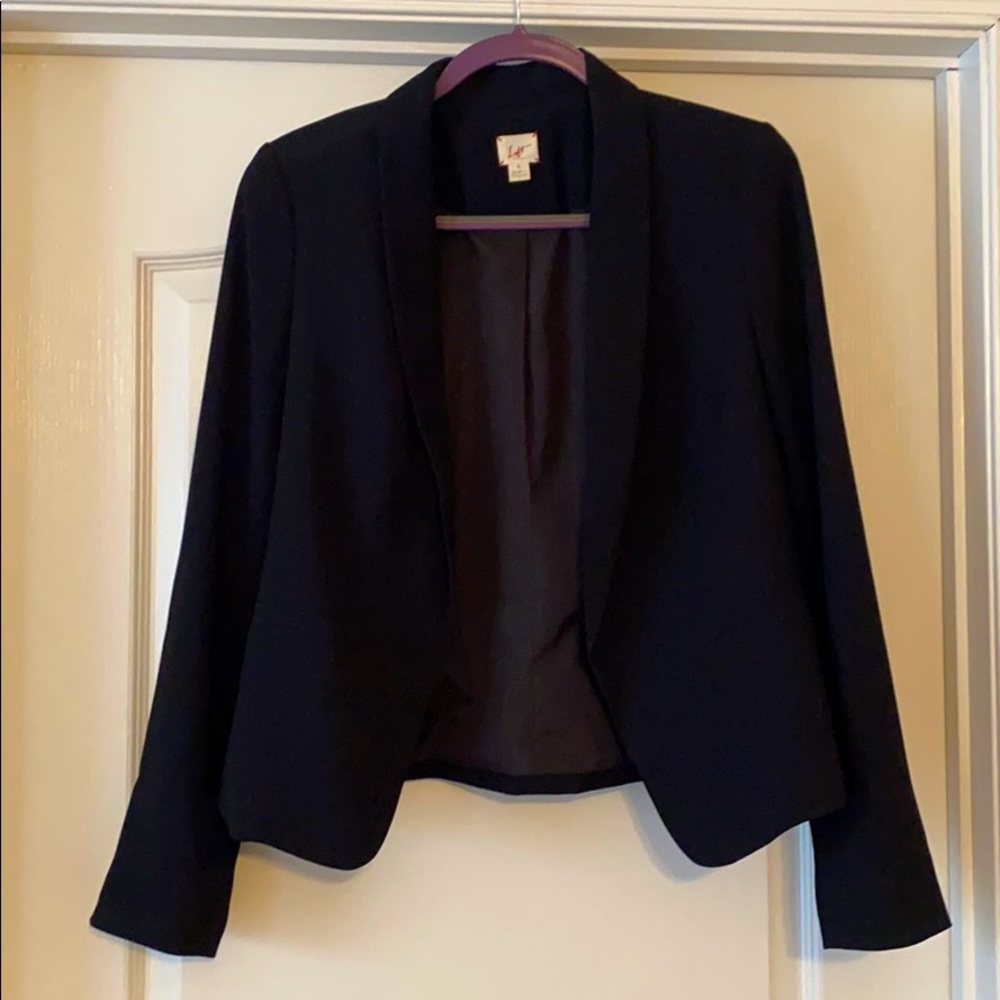 LOFT Black Blazer Size 4